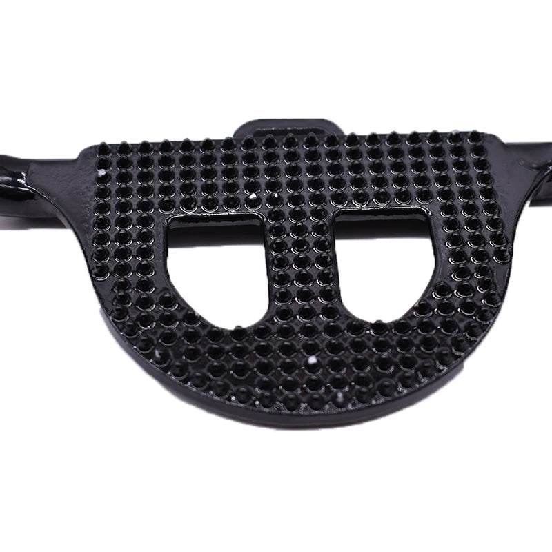 Estribo de carreras de caballos antideslizante con pedal de seguridad. Suministros ecuestres. Estribo ligero para carreras de caballos para una mayor seguridad al montar.